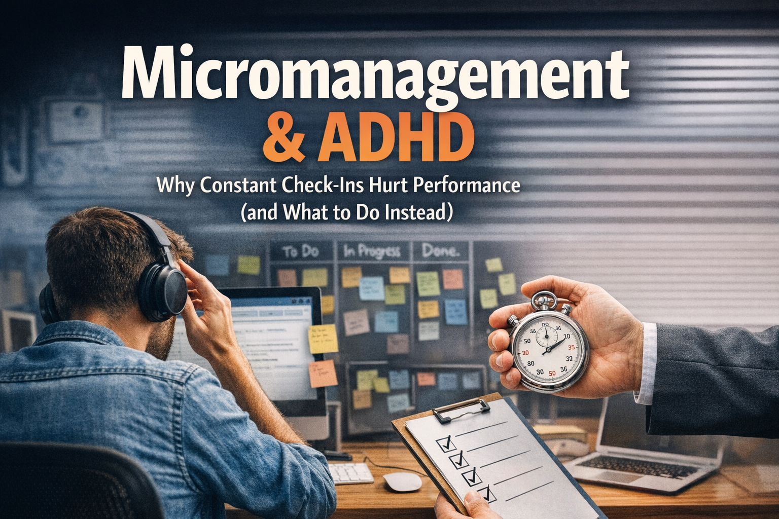 Micromanagement and ADHD: Why It Hurts Performance + Better Fix